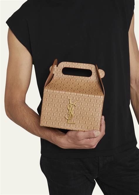 saint laurent lunch box bag.